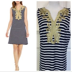 NWT! Crown & Ivy Sleeveless Soutache Dress